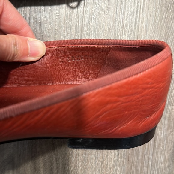 Burgundy Chanel Ballet Flats - Picture 5 of 9